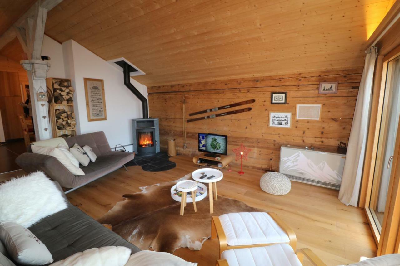 Chalet Rouge Coeur بيش المظهر الخارجي الصورة