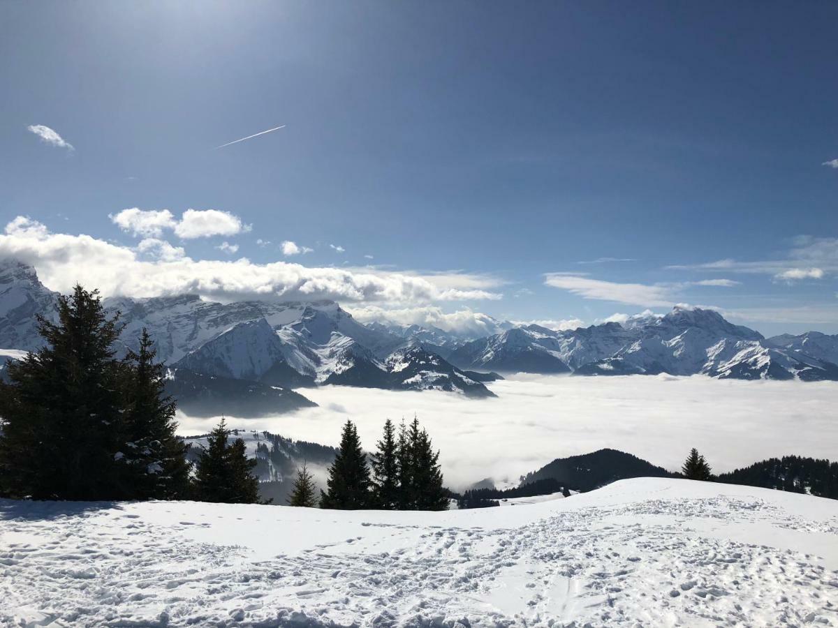 Chalet Rouge Coeur بيش المظهر الخارجي الصورة